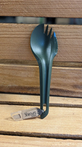 3в1 (Ложка, виделка, ніж) Олива Wildo Mil-Tec Spork Olive Green (14627001)(W10304)