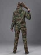 Тактична куртка жіноча BEZET Робокоп 2.0 9582 3XL Камуфляжна (ROZ6501048893) - зображення 4
