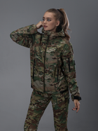 Тактична куртка жіноча BEZET Робокоп 2.0 9582 XL Камуфляжна (ROZ6501048890) - зображення 7