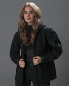 Тактична куртка жіноча BEZET Робокоп 2.0 9869 S Чорна (ROZ6501048902) - зображення 3