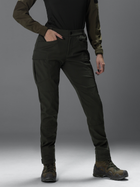 Тактичні штани жіночі BEZET Капеллан 6274 3XL Хакі (ROZ6501048946) - зображення 4