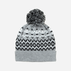 Комплект шапка, шарф + рукавички Art Of Polo cz21452 One Size Чорний/Сірий (5902021183951) - зображення 2