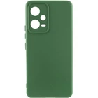 Чехол Silicone Cover Lakshmi Full Camera (A) для Xiaomi Poco X5 5G / Redmi Note 12 5G Зеленый / Dark green Без бренда