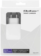 Zasilacz Qoltec 45W 5-20V 2-3A USB typ C PD White sieciowy (5901878501949) - obraz 3