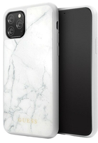 Панель Guess Marble для Apple iPhone 11 Pro Біла (3700740461365) - зображення 1