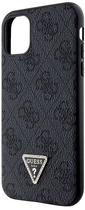 Etui Guess Crossbody 4G Metal Logo do Apple iPhone 11 Black (3666339146702) - obraz 1