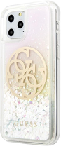 Панель Guess Gradient Liquid Glitter Circle Logo для Apple iPhone 11 Pro Max Золотий (3700740471623) - зображення 1