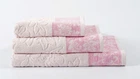 Полотенце махровое Irya. Jakarli Scarlet pembe-50х90