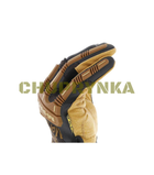 Тактичні рукавички Mechanix Leather M-Pact Fingerless Framer, Коричневий, M - зображення 4