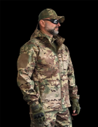 Тактичний костюм Soft Shell РУС ТАКТ мультикам 52 - зображення 5