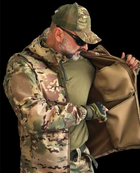 Тактичний костюм Soft Shell РУС ТАКТ мультикам 52 - зображення 10