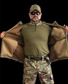 Тактичний костюм Soft Shell РУС ТАКТ мультикам 52 - зображення 12