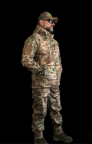 Тактичний костюм Soft Shell РУС ТАКТ мультикам 46 - зображення 3