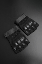 Рукавиці тактичні Oakley безпалі чорні L XL - зображення 5