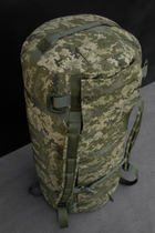 Військовий баул сумка рюкзак 100л Піксель - зображення 2