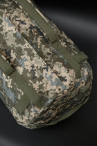 Військовий баул сумка армійська рюкзак 110 літрів піксель - зображення 5