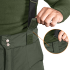 Тактические утепленные зимние штаны Camotec Olive S - изображение 5