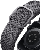 Ремінець Uniq Aspen Braided для Apple Watch Series 1/2/3/4/5/6/7/8/SE/SE2 38-41 мм Granite Grey (8886463676387) - зображення 5