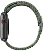 Pasek Uniq Aspen Braided do Apple Watch Series 1/2/3/4/5/6/7/8/SE/SE2 38-41 mm Zielony (8886463676370) - obraz 3