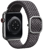 Ремінець Uniq Aspen Braided для Apple Watch Series 1/2/3/4/5/6/7/8/SE/SE2 42-45 мм Pebble Grey (8886463679494) - зображення 3