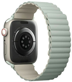 Pasek Uniq Revix Reversible Magnetic do Apple Watch Series 1/2/3/4/5/6/7/8/SE/SE2/Ultra 42-49 mm Szałwia-beżowy (8886463680827) - obraz 3