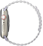 Ремінець Uniq Revix Reversible Magnetic для Apple Watch Series 1/2/3/4/5/6/7/8/SE/SE2/Ultra 42-49 мм Lilac White (8886463680810) - зображення 4