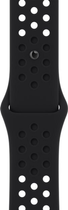 Pasek Apple Nike Sport Brand MX8C2FE/A do Apple Watch Series 1/2/3/4/5/6/7/8/SE/SE2 38-41 mm Antracytowo-Czarny (190199377769) - obraz 1