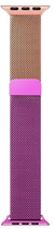 Ремінець Beline Steel для Apple Watch Series 1/2/3/4/5/6/7/8/SE/SE2 38-41 мм Pink-Purple (5904422912567) - зображення 2