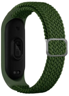 Pasek Beline Textile do Xiaomi Mi Band 3/4 Zielony (5904422914134) - obraz 1