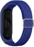 Ремінець Beline Textile для Xiaomi Mi Band 5/6/7 Blue (5904422914196)