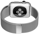 Pasek Mercury Mesh do Apple Watch Series 1/2/3/4/5/6/7/8/SE/SE2 38-41 mm Srebrny (8809724801571) - obraz 1