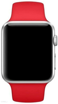 Pasek Mercury Silicon do Apple Watch Series 1/2/3/4/5/6/7/8/SE/SE2 38-41 mm Czerwony (8809724801694) - obraz 2