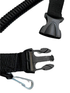 Страховой шнур (тренчик) для крепления оружия с фастексом Черный - изображение 3