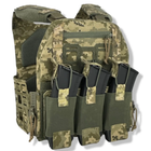 Плитоноска uaBRONIK (Plate Carrier Light) Піксель