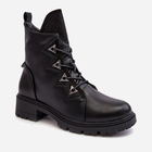 Жіночі зимові черевики низькі S.Barski HY93-52A 37 Чорні (5905677983135) - зображення 2