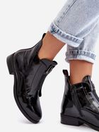 Жіночі зимові черевики низькі S.Barski HY75-120 37 Чорні (5905677982770) - зображення 4
