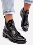 Жіночі зимові черевики низькі S.Barski HY75-120 37 Чорні (5905677982770) - зображення 6