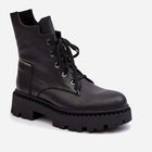 Жіночі зимові черевики високі Zazoo 949P 38 Чорні (5905677981902) - зображення 2