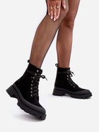 Жіночі зимові черевики низькі Gordts 41 Чорні (5905677980615) - зображення 4