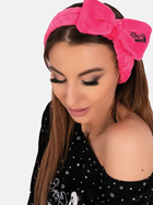 Kosmetyczna opaska do włosów LivCo Corsetti Fashion Krissan Różowa (5907621621285) - obraz 4