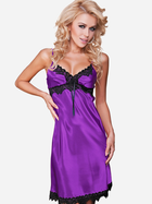 Нічна сорочка жіноча DKaren Slip Viola XS Фіолетова (5902686593270) - зображення 1