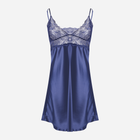Нічна сорочка жіноча DKaren Slip Wendy S Темно-синя (5903068501036) - зображення 3