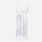 Нічна сорочка жіноча DKaren Slip Alubi S Біла (5903251461628) - зображення 1