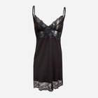 Нічна сорочка жіноча DKaren Slip Laloni XL Чорна (5903251461475) - зображення 1