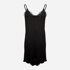 Нічна сорочка жіноча DKaren Slip Zuwena XL Чорна (5903251468665) - зображення 4
