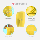 Spodenki męskie termiczne Sesto Senso CL41 S/M Żółte (5904280038485) - obraz 4