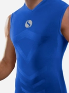 Koszulka męska termiczna bez rękawów Sesto Senso CL38 XXL/XXXL Chabrowa (5904280037662) - obraz 5