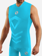 Koszulka męska termiczna bez rękawów Sesto Senso CL38 L/XL Niebieska (5904280037471) - obraz 4