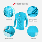 Koszulka męska termiczna bez rękawów Sesto Senso CL38 L/XL Niebieska (5904280037471) - obraz 8