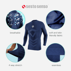 Koszulka męska termiczna bez rękawów Sesto Senso CL38 L/XL Granatowa (5904280037532) - obraz 8